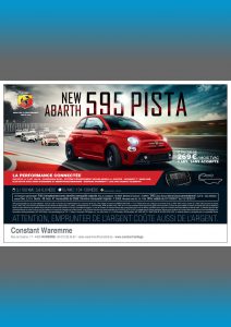 Nouvelle Abarth 595 Pista à.p.d. 269 €/mois